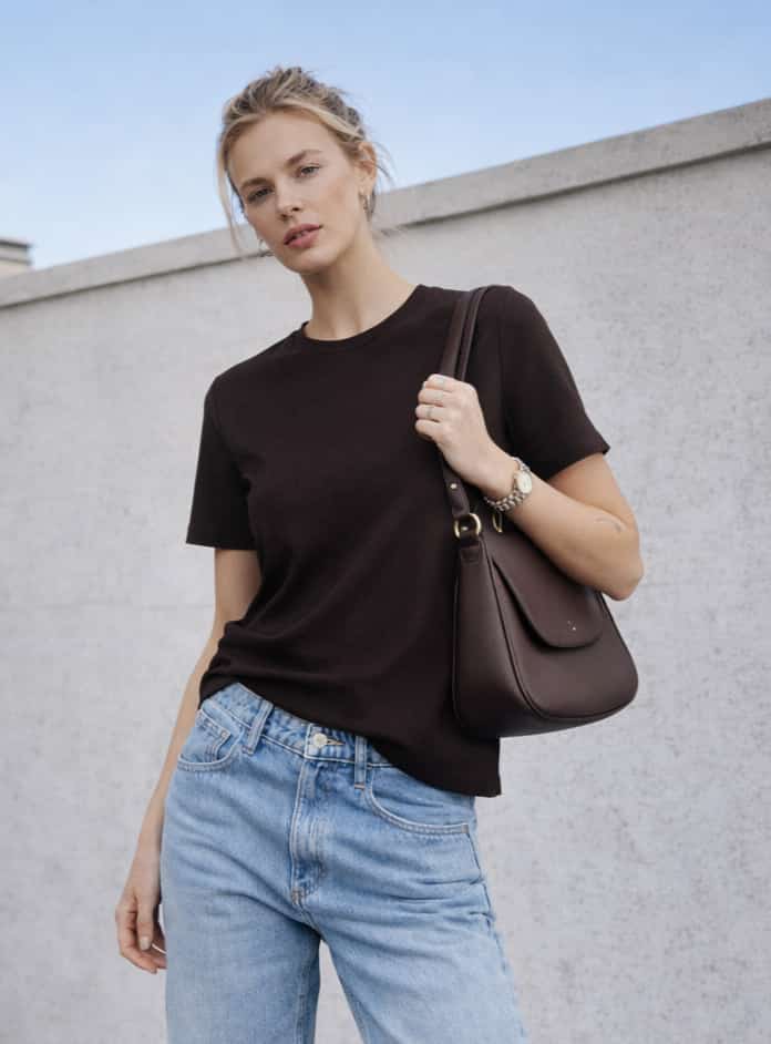 Kadın Basic Oversize T-Shirt – %100 Pamuk Rahat Kalıp Günlük Şık Tişört (Siyah / Beyaz / Kahverengi)